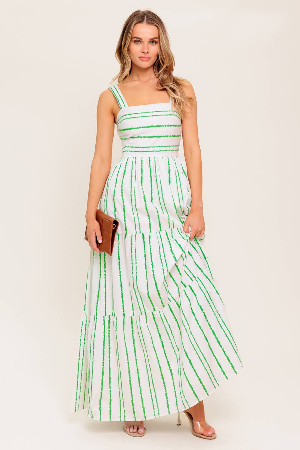 WILDFLOWER WALTZ  WOVEN MAXI DRESS Flying Tomato